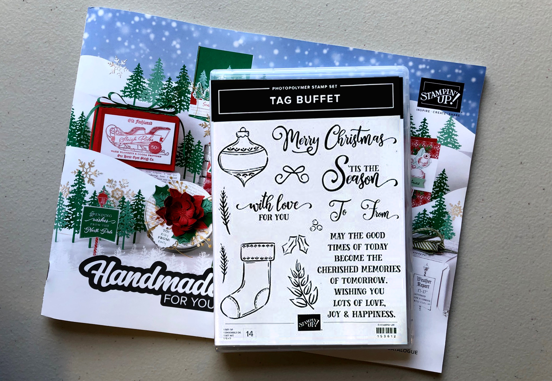 Tag Buffet Stampset