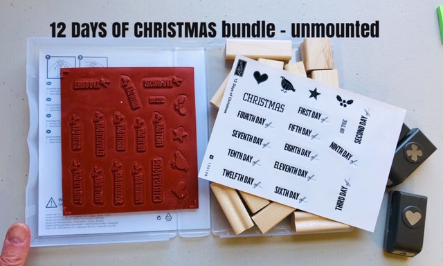 12 Days of Christmas stamps