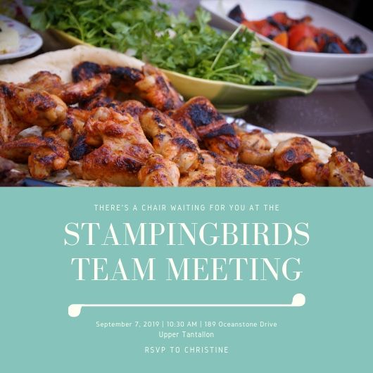 Stampingbirds Team MeetingBBQ